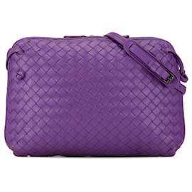 Bottega Veneta-Sac à bandoulière Intrecciato Nodini Bottega Veneta violet-Violet