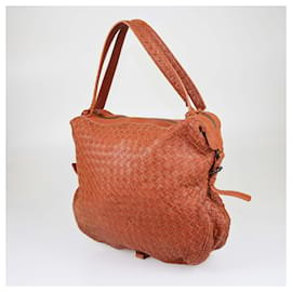 Bottega Veneta-Sac Belly 76 Intrecciato Marron de Bottega Veneta-Marron