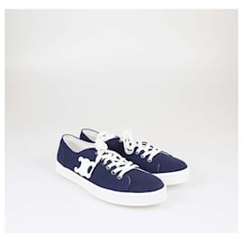 Céline-CELINE Trainers T.EU  Leather-Blue