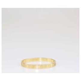 Cartier-Cartier Love 18K Yellow Gold Bracelet-Golden