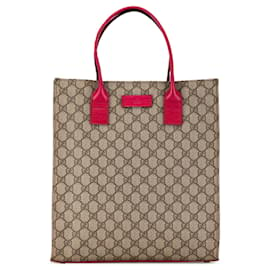 Gucci-Tote Gucci GG Supreme marron-Marron