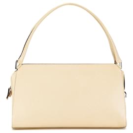 Prada-Sac à épaule en cuir beige Prada-Beige