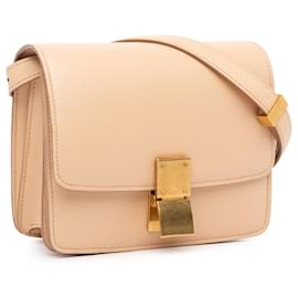 Céline-Sac à bandoulière Small Classic Box de Celine en tan-Camel