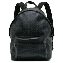 Schwarzer Dior CD Diamond Rider Rucksack Schwarz