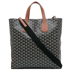 Goyard-Sac Voltaire III Goyardine noir Goyard-Noir