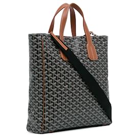 Goyard-Sac Voltaire III Goyardine noir Goyard-Noir