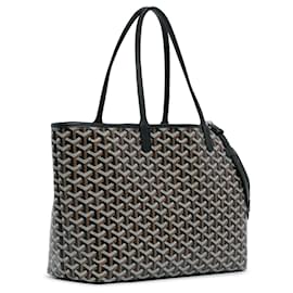 Goyard-Sac de transport pour animaux de compagnie Goyard Goyardine Chien-Gris noir-Noir