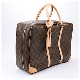 Louis Vuitton-Louis Vuitton Monogram Canvas Sirius 45 Travel Bag M41408-Brown