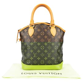 Louis Vuitton-Louis Vuitton Canvas Monogram Lockit Vertical PM-Brown