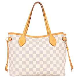 Louis Vuitton-Sac à main Louis Vuitton Damier Azur Neverfull PM-Autre