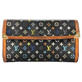 Louis Vuitton-Louis Vuitton Murakami Multicolor Sarah Wallet-Multiple colors