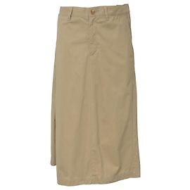 Junya Watanabe x Comme Des Garçons Saia midi plissada assimétrica em algodão marrom Marrom