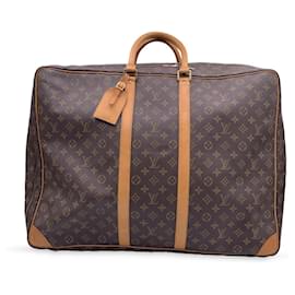 Louis Vuitton-Valise Sirius 55 en toile monogramme vintage M41404-Marron