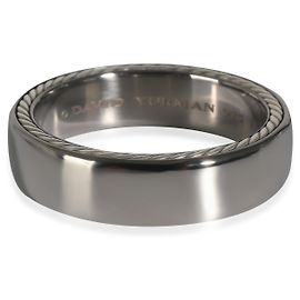 David Yurman Streamline Band aus 925 Sterling Silber/Titan Silber Metallisch