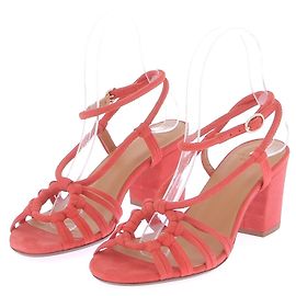 Sandales Sézane T.EU 36 Cuir Orange