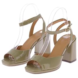 SéZane-Sézane sandals T.EU 36 Leather-Green