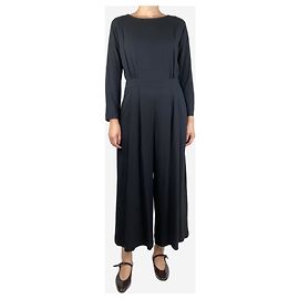 Weekend Max Mara Combinaison large noire - taille UK 10 Noir