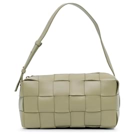 Bottega Veneta-Bottega Veneta Vert Moyen Intrecciato Brique Cassette-Vert,Vert clair