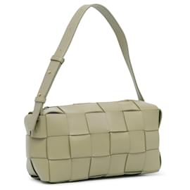 Bottega Veneta-Bottega Veneta Vert Moyen Intrecciato Brique Cassette-Vert,Vert clair