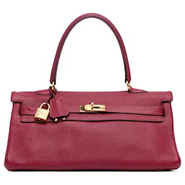 Hermès-Hermès Rouge Togo JPG Épaule Kelly 42-Rouge