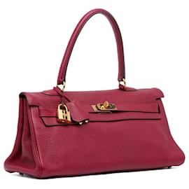 Hermès-Hermès Rouge Togo JPG Épaule Kelly 42-Rouge