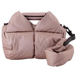 Mini Reisetasche Nyssa Puffer Duffel W3 - RAINS - Synthetisch - Muse Pink