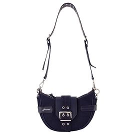 Bucky Piccola Borsa a Tracolla - Ganni - Cotone - Blu Blu