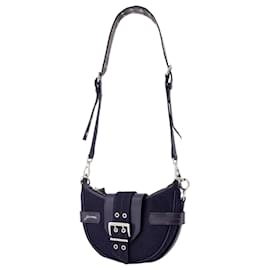 Ganni-Bucky Petit Sac Bandoulière - Ganni - Coton - Bleu-Bleu