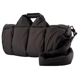 Rains-Sac de voyage Nyssa Puffer Duffel W3 - RAINS - Synthétique - Noir-Noir