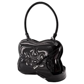 Ganni-Sac Papillon - Ganni - Cuir Synthétique - Noir-Noir