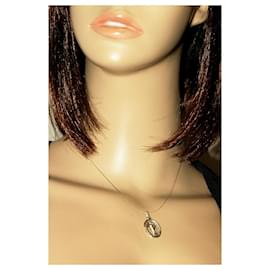 Autre Marque-Unoaerre K18WG Pendant Top Maria in Pristine Condition-Other