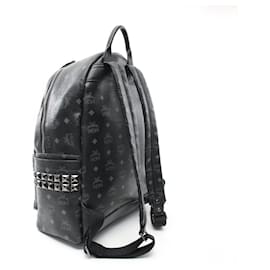 Autre Marque-MCM Visetos Stark Backpack Canvas Backpack in Very Good Condition-Other