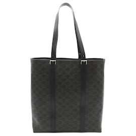 Autre Marque-Bolsa tote em canvas vertical Celine Triomphe 113742FFZ38SI em excelente estado-Outro