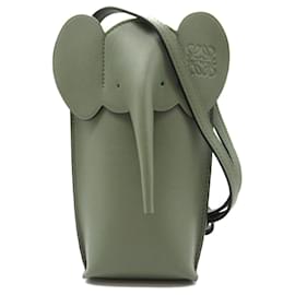 Autre Marque-Bolsa de ombro em couro Loewe Elephant Pocket em ótimo estado C623B02X043949-Outro