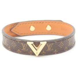 Autre Marque-Louis Vuitton Essential V Bracelet Metal Bracelet M6042 in Great Condition-Other