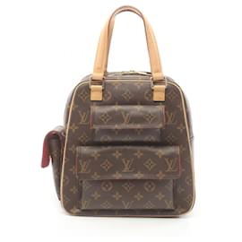 Autre Marque-Louis Vuitton Excentri Cite Canvas Handbag M51161 in Very Good Condition-Other