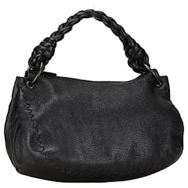 Autre Marque-Bottega Veneta Leather Handbag One Shoulder Bag 179188 in Very Good Condition-Other