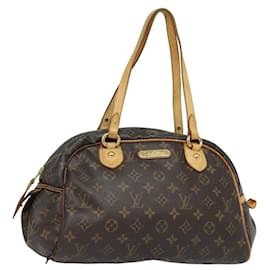 Louis Vuitton-LOUIS VUITTON Sac à main Monogram Montorgueil PM M95565 LV Auth 82582-Monogramme