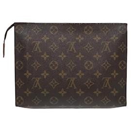 Louis Vuitton-LOUIS VUITTON Monogram Poche Toilette 26 Pouch M47542 LV Auth 80901-Monogramme