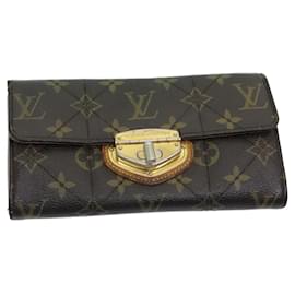 Louis Vuitton-LOUIS VUITTON Monogram Etoile Portefeiulle Sarah Long Wallet M66556 Auth bs16187-Monogram