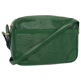 Louis Vuitton-LOUIS VUITTON Sac à épaule Epi Trocadero 23 Vert M52304 LV Auth 79000-Vert