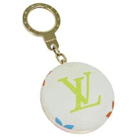 Louis Vuitton-LOUIS VUITTON Monogram Multicolor Astropill Charm White M51911 LV Auth 82460-White