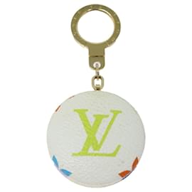 Louis Vuitton-LOUIS VUITTON Monogram Multicolor Astropill Charm White M51911 LV Auth 82460-White