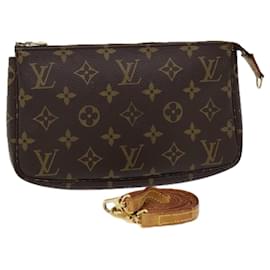 Louis Vuitton-LOUIS VUITTON Pochette Accessoires Monogram Pouch M51980 LV Auth 83851-Monogramme