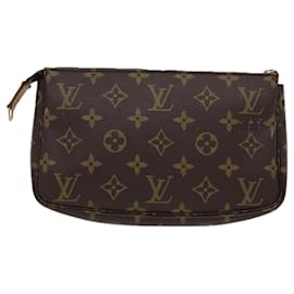 Louis Vuitton-LOUIS VUITTON Pochette Accessoires Monogram Pouch M51980 LV Auth 83851-Monogramme