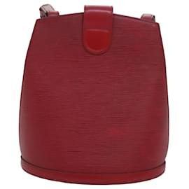 Louis Vuitton-LOUIS VUITTON Sac à épaule Epi Cluny Rouge M52257 LV Auth 84273-Rouge