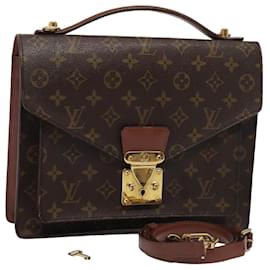 Louis Vuitton-LOUIS VUITTON Monogram Monceau 28 Hand Bag 2way M51185 LV Auth ep4870-Monogram