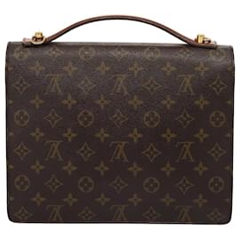 Louis Vuitton-LOUIS VUITTON Monogram Monceau 28 Hand Bag 2way M51185 LV Auth ep4870-Monogram