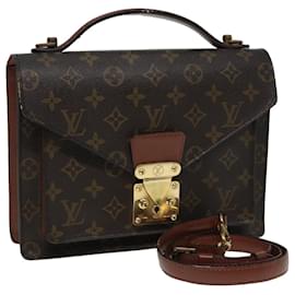 Louis Vuitton-LOUIS VUITTON Monogram Monceau 26 Shoulder Bag M51187 LV Auth 83594-Monogram