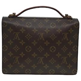 Louis Vuitton-LOUIS VUITTON Monogram Monceau 26 Shoulder Bag M51187 LV Auth 83594-Monogram